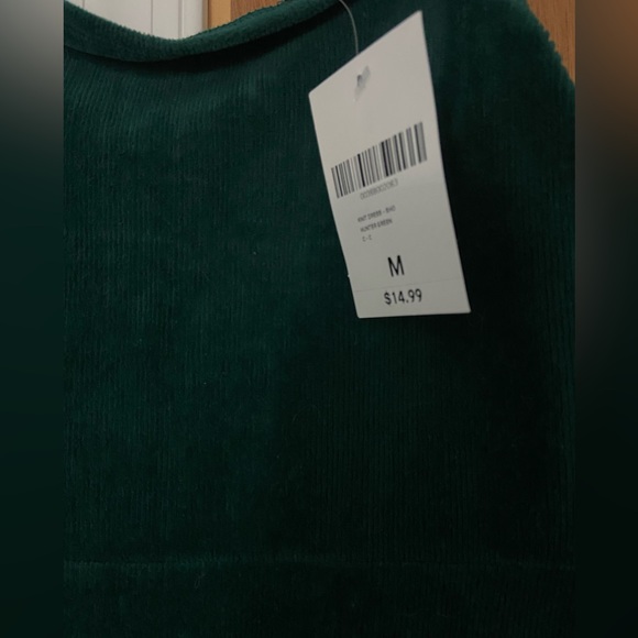 Forever 21 Body Con Mini Dress Green NWT - Picture 2 of 3